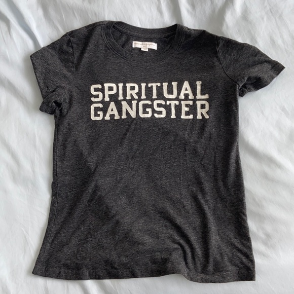 Spiritual Gangster Gray Short Sleeve Tee - Picture 1 of 3